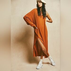 Free People Beach Kara midi dress